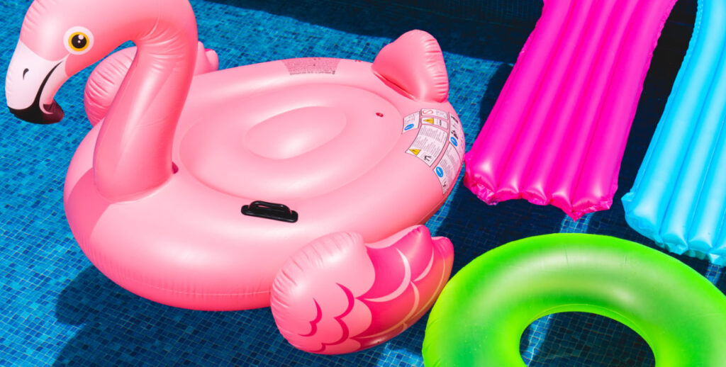 Fun and safe pool toys for vacation rentals